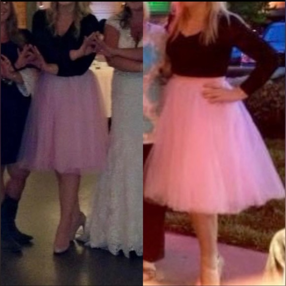 Pink Tulle Skirt Size Large - Picture 15 of 16